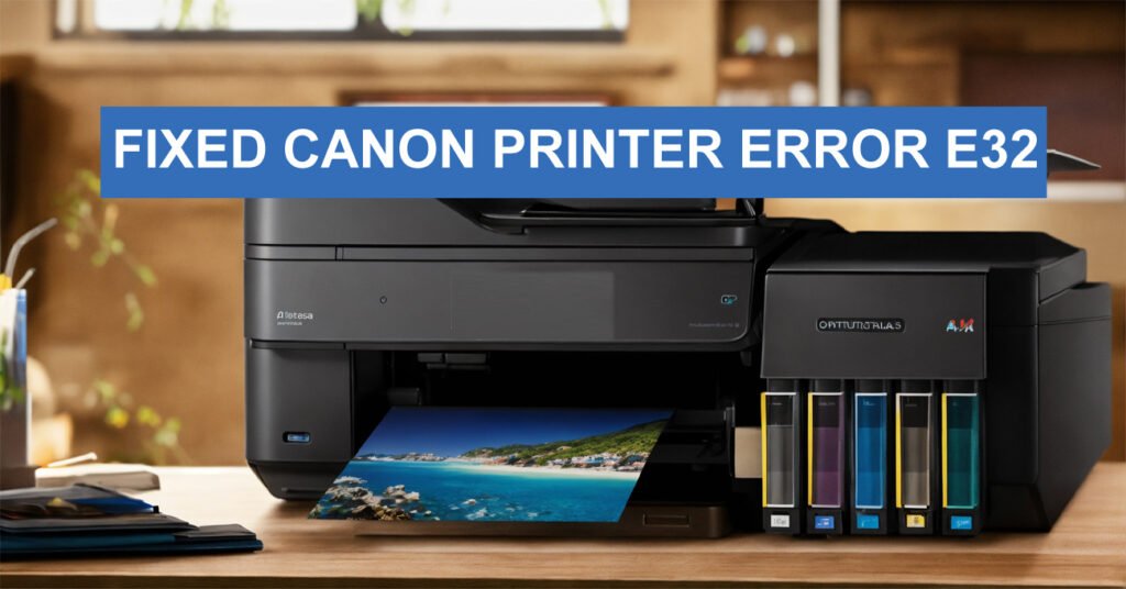 CANON PRINTER ERROR E32