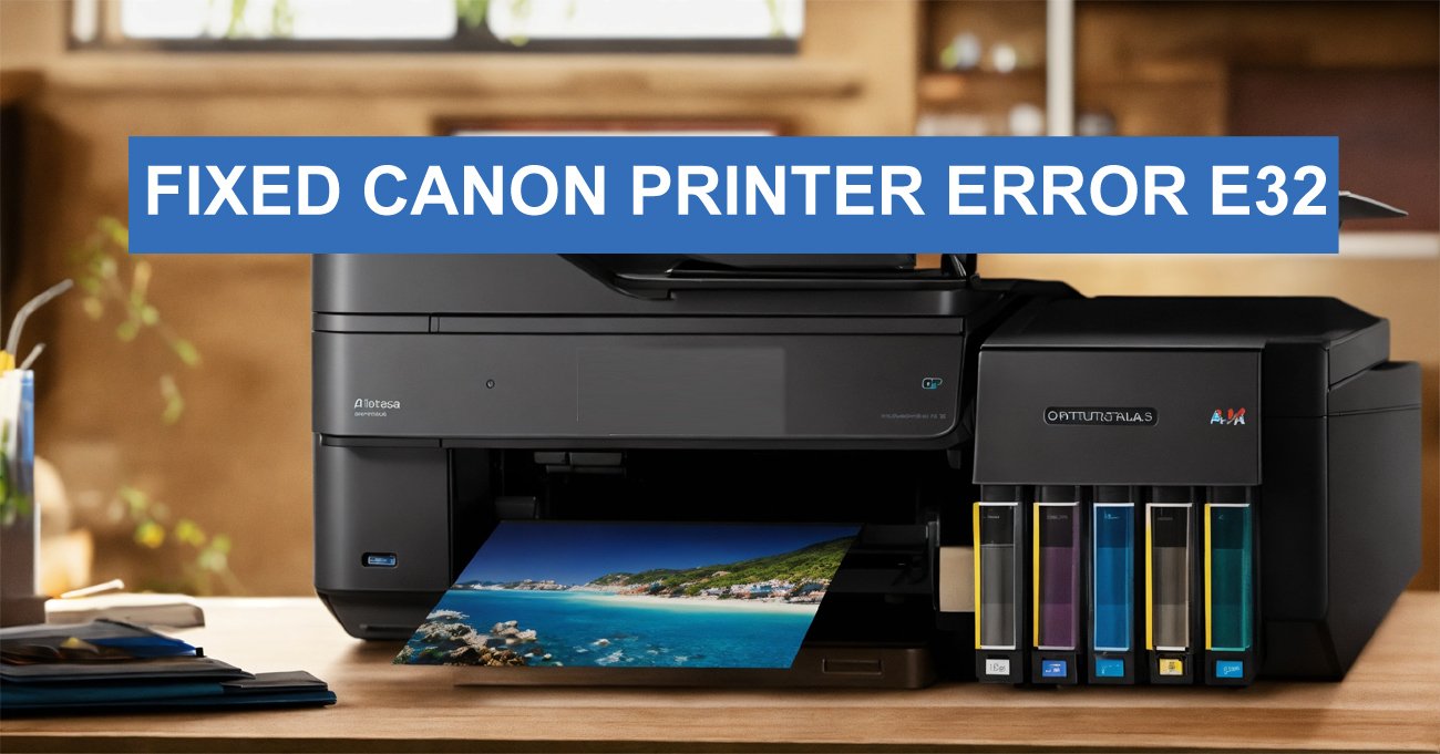 Canon Printer Error E32 - How to Fix- Easy Guide