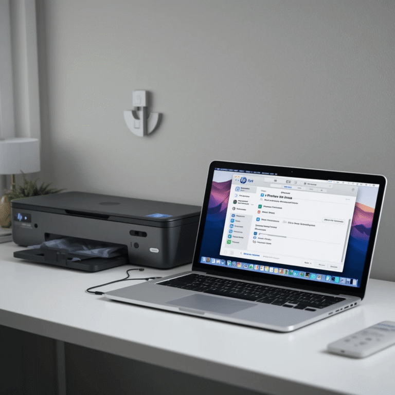 HP Printer Setup on Mac