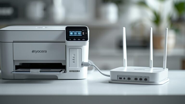 Kyocera Wi-Fi Setup