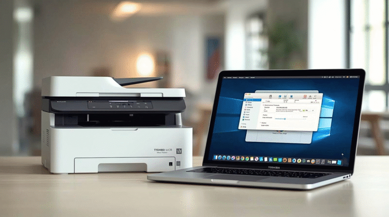 Toshiba Printer Setup on Mac