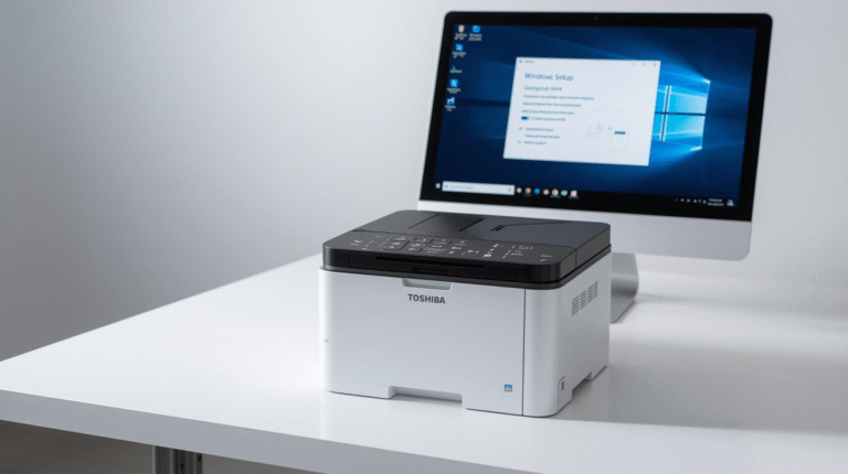 Toshiba Printer Setup on Windows