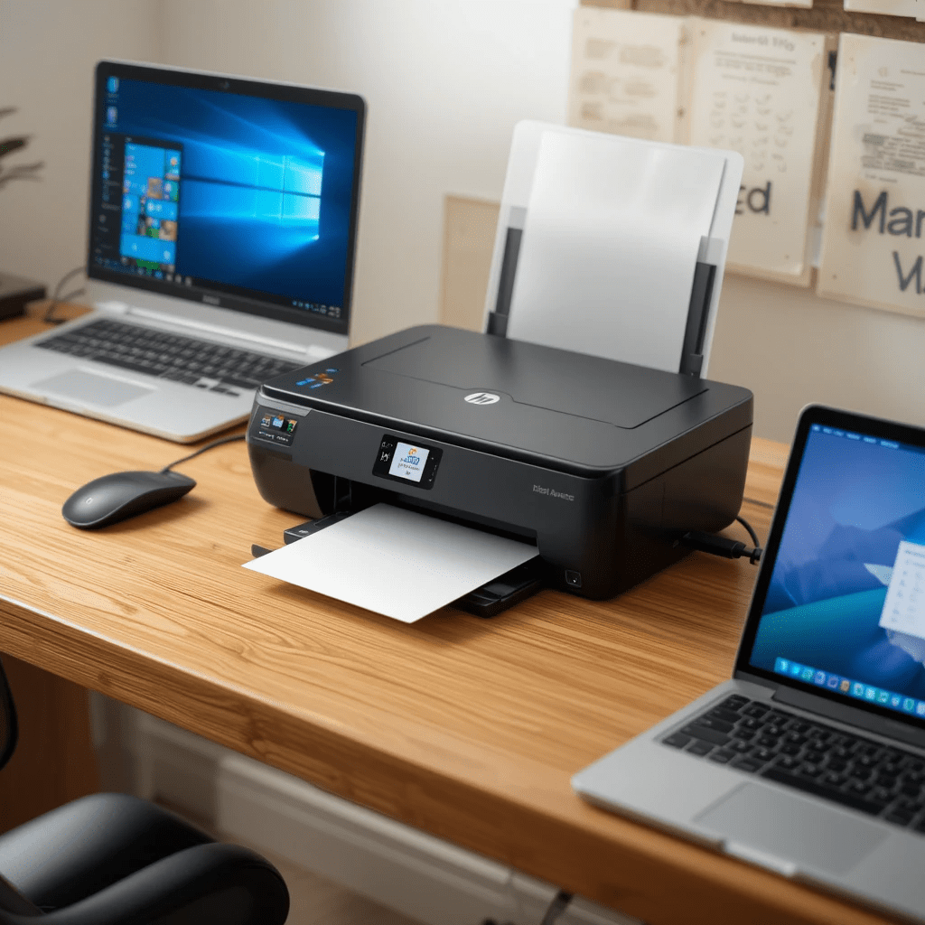 HP Printer Setup on Windows