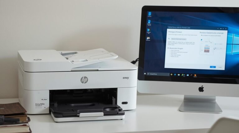 HP Envy 6055e Setup on Windows