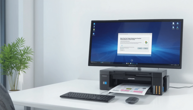 Lexmark Printer Setup on Windows