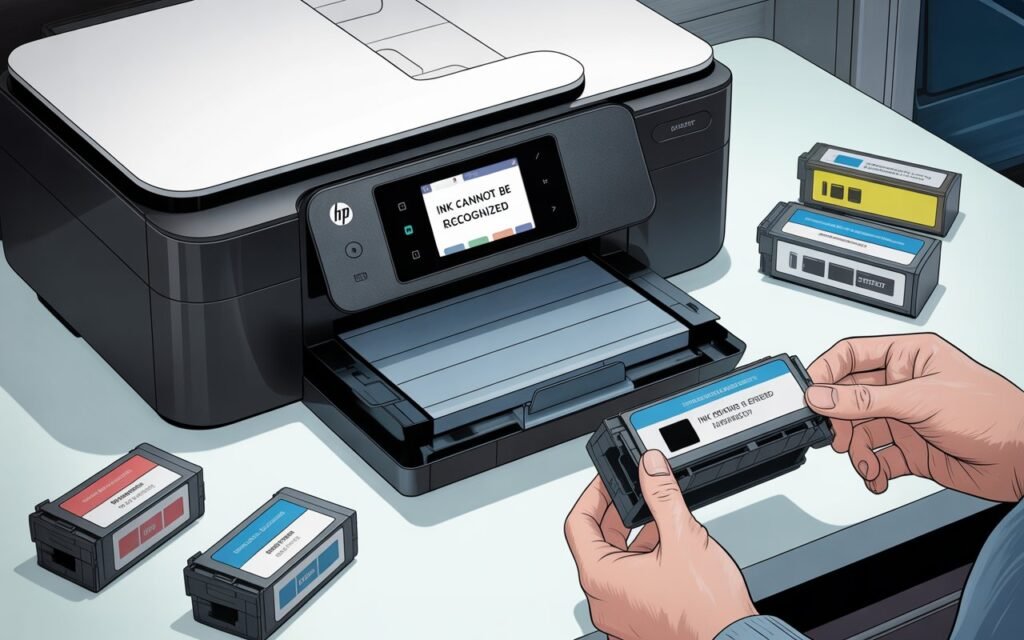 Ink Cannot Be Recognized