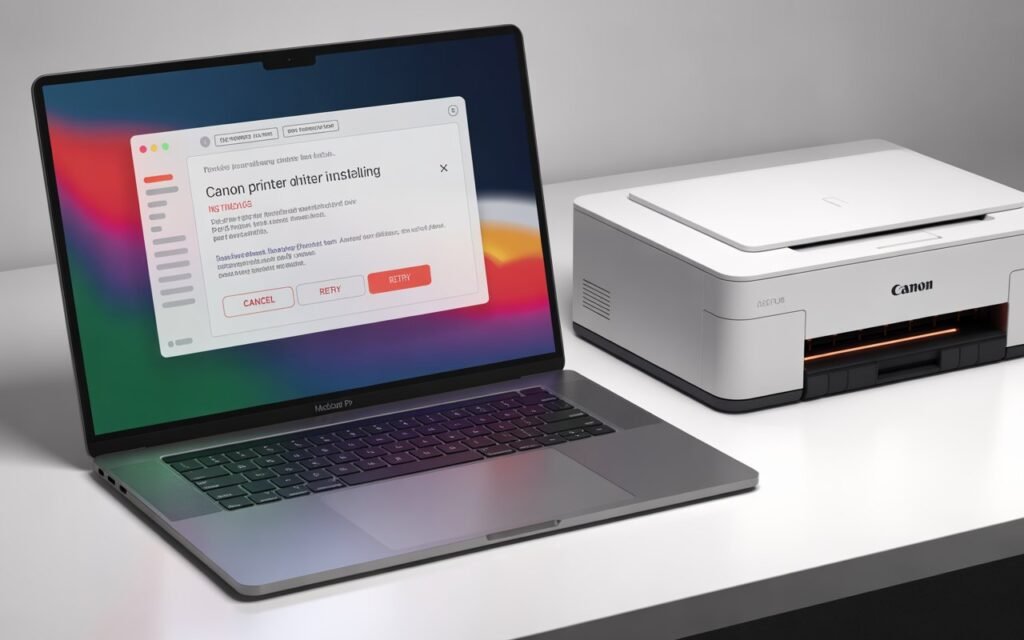 Canon Printer Driver Not Installing on Mac