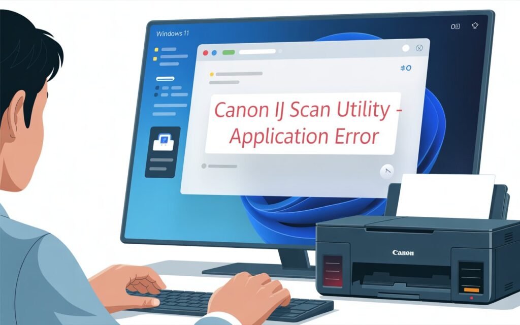 Canon IJ Scan Utility Not Working