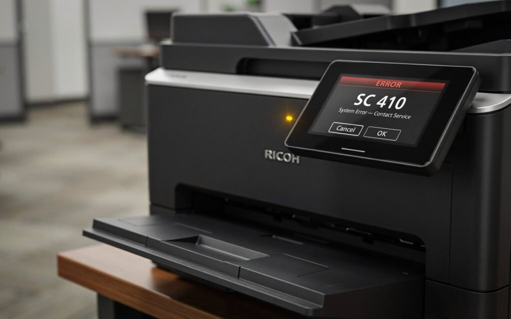 Ricoh Printer SC 410 Error Code